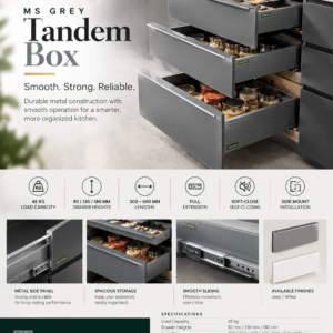 MS Grey Tandem Box