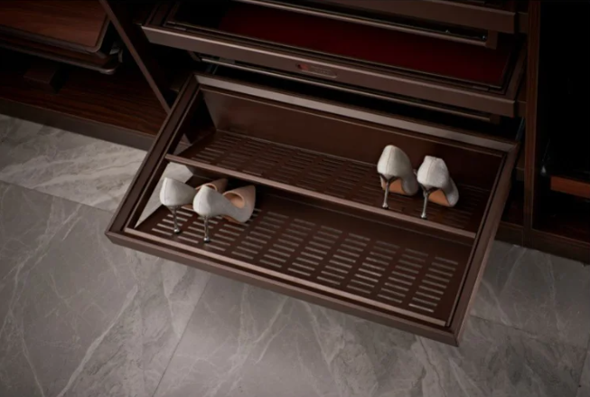 Sterling Wooden Shoe Rack Mocha