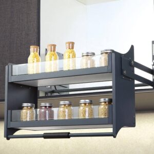 Pull-down-unit-glass-sterling