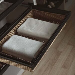 RATTAN STORAGE BASKET