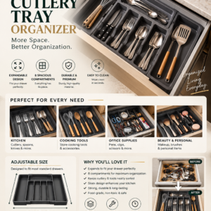 Sterling Cutlery Tray Organizer