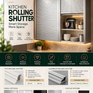 Kitchen Rolling Shutter – PVC & Aluminum