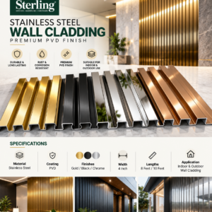 Sterling Stainless Steel PVD Louvers