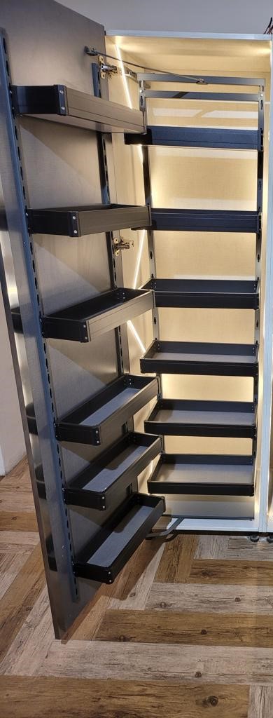 Sterling Black Pantry Pull Out Unit – Soft Close - Image 3