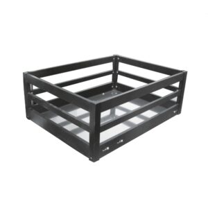 ALUMINIUM GLASS BASKET